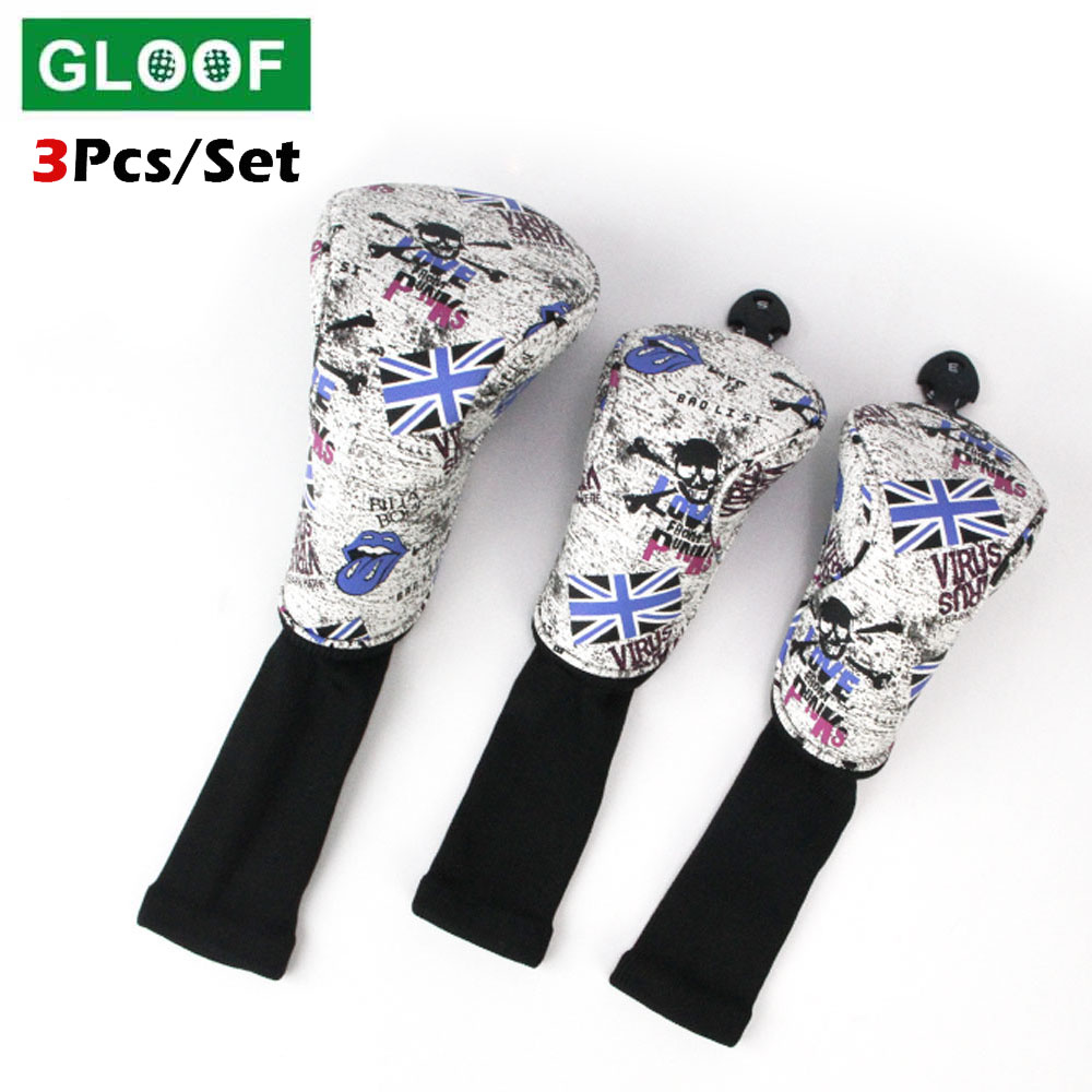 Headcover Driver - 3 Cái/bộ Đầu Golf Có Người
