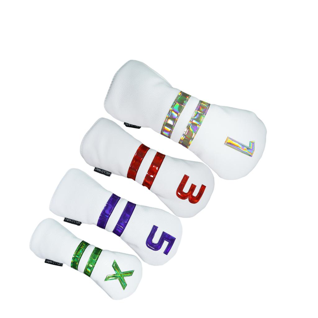 4PCS Golf Woods Headcovers Cov - đánh giá và giá Headcover Driver