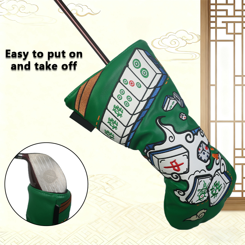 Golf Club Cover, Mahjong Style - đánh giá và giá Headcover Driver
